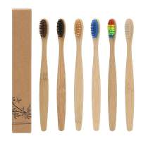 Recyclable Dental Clinic Use Oral Care Disposable Bamboo Toothbrush