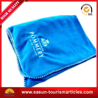 Airplane Blanket Supplier Brush Polar Fleece Blanket